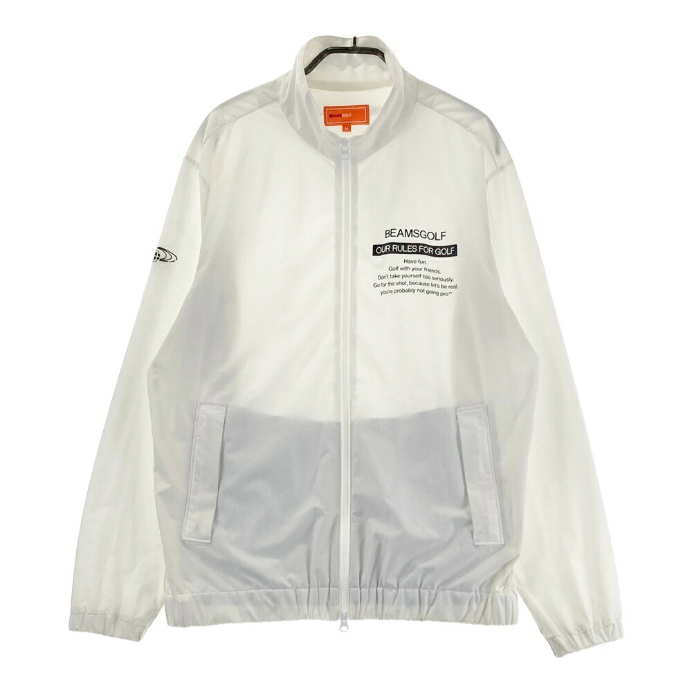 楽天市場】【新品】ビームスゴルフ 中綿ジャケット 黒 ジップロゴ はっ