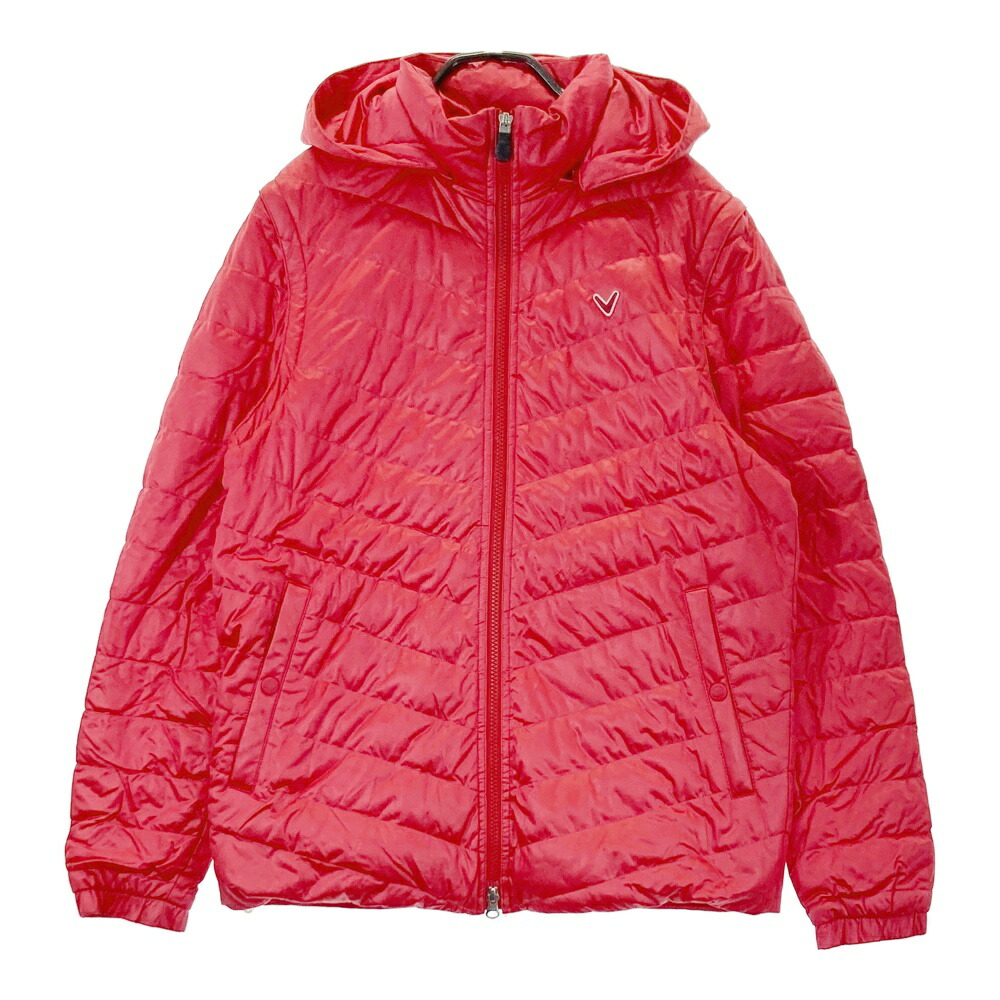 楽天市場】【超美品】キャロウェイ 2WAYダウンジャケット 黒×白