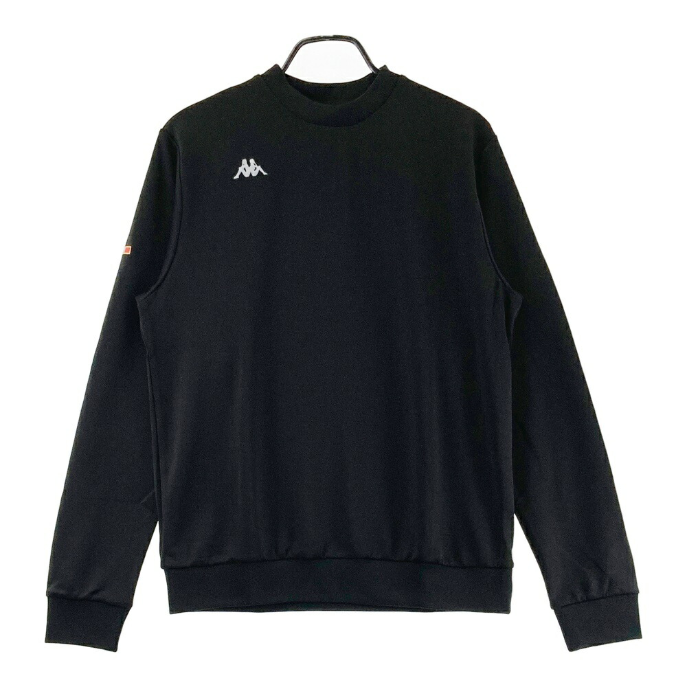 KAPPA GOLF カッパゴルフ スウェットシャツ ブラック系 L 【中古】ゴルフウェア メンズ