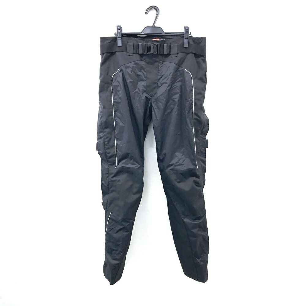 SPIDI スピーディ オールシーズン パンツ ブラック系 L 【中古】バイクウェア メンズ