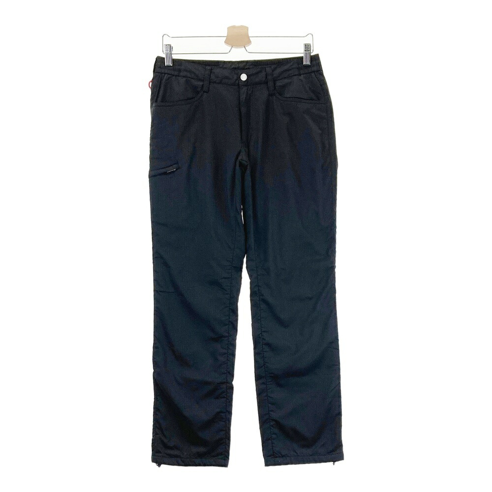 ADIDAS GOLF アディダスゴルフ 中綿パンツ 千鳥柄 ブラック系 M 【中古】ゴルフウェア メンズ