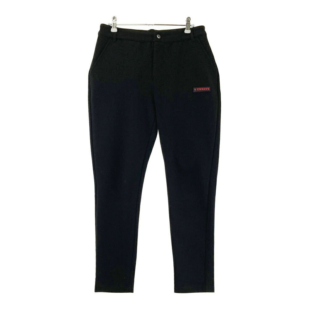 V12 ヴィトゥエルヴ ストレッチパンツ ブラック系 S 【中古】ゴルフウェア メンズ|中古ゴルフウェア通販STST