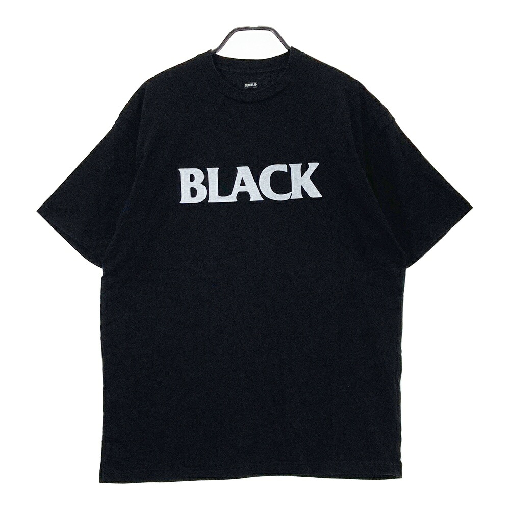 SEQUEL シークエル 半袖Tシャツ BLACK ブラック系 XL 【中古】メンズ