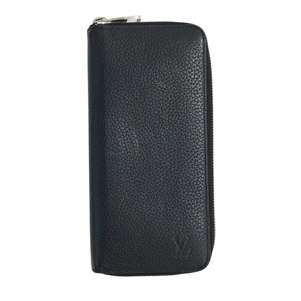 LOUIS VUITTON ルイ ヴィトン M58412/BA2114 長紙入れ ジッピーウォレットヴェルティカル  黒いこと系  【中古】メンズ