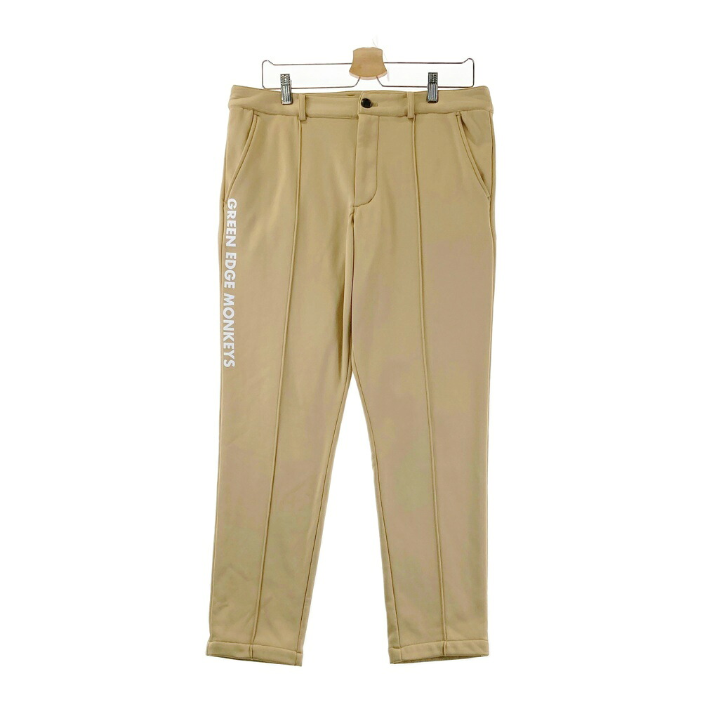 GREEN EDGE MONKEYS(SS) パンツ ベージュ系 L 【中古】ゴルフウェア メンズ
