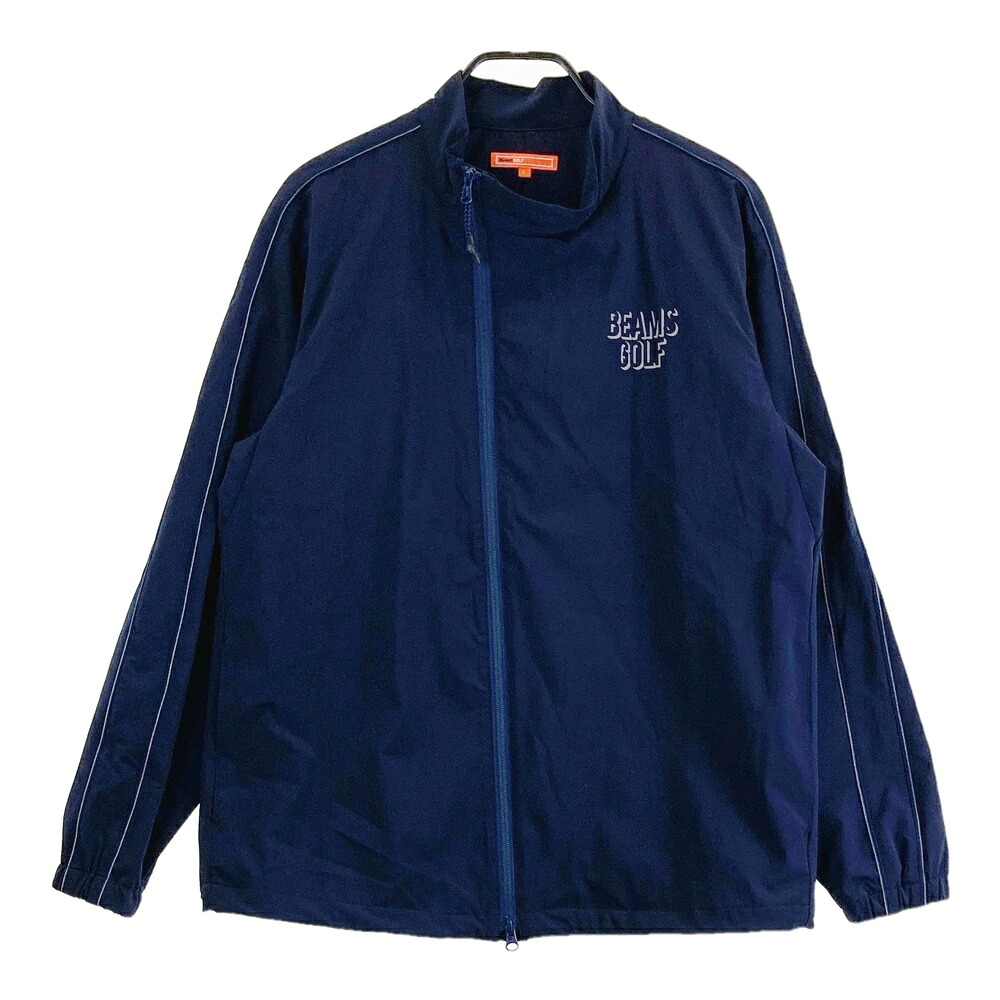 BEAMS GOLF ビームスゴルフ ジップジャケット ネイビー系 L 【中古】ゴルフウェア メンズ|中古ゴルフウェア通販STST