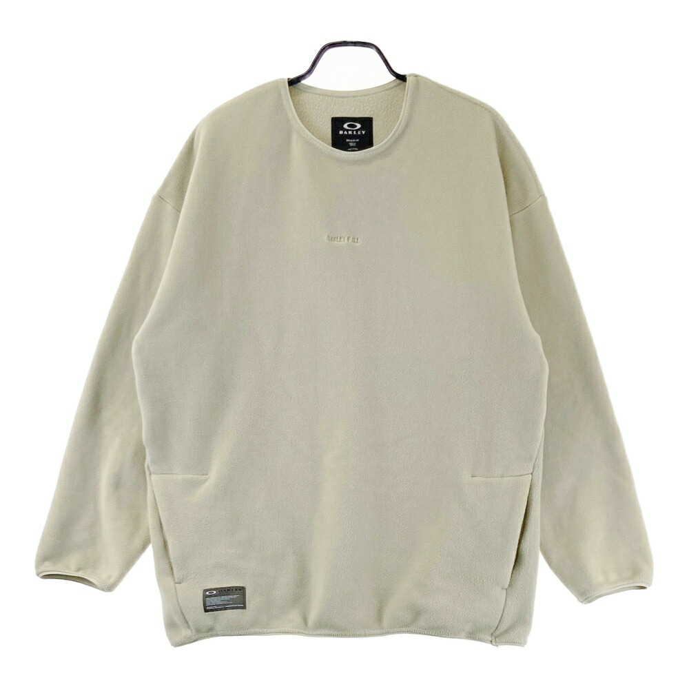 OAKLEY オークリー フリーススウェット カーキ系 2XL 【中古】ゴルフウェア メンズ