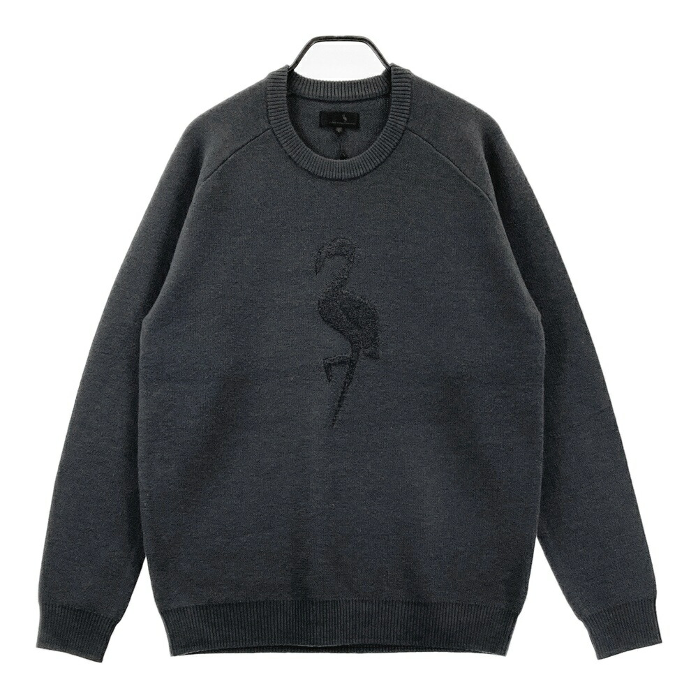 JUN&ROPE ジュン アンド ロペ ニット セーター グレー系 L 【中古】ゴルフウェア メンズ