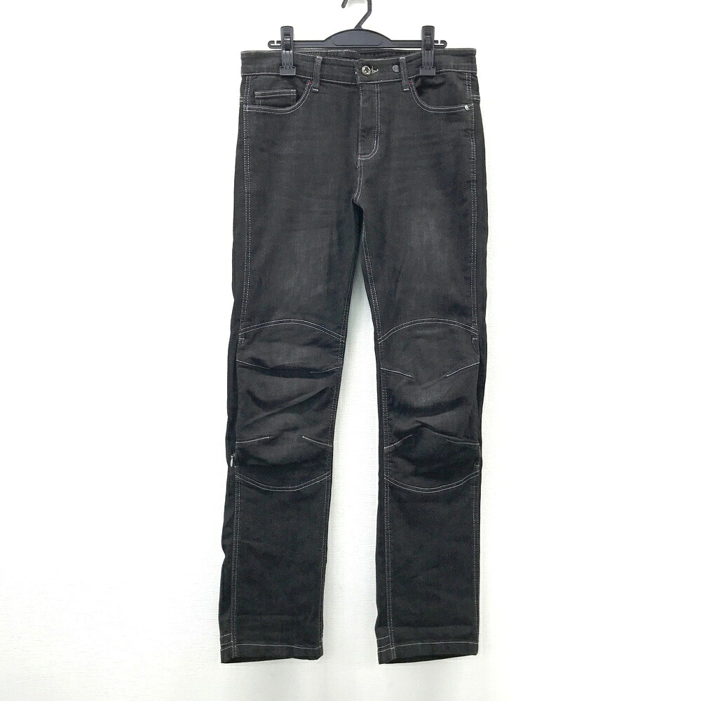 KOMINE コミネ 07-732/WJ-732R パンツ ブラック系 L/32 【中古】バイクウェア メンズ