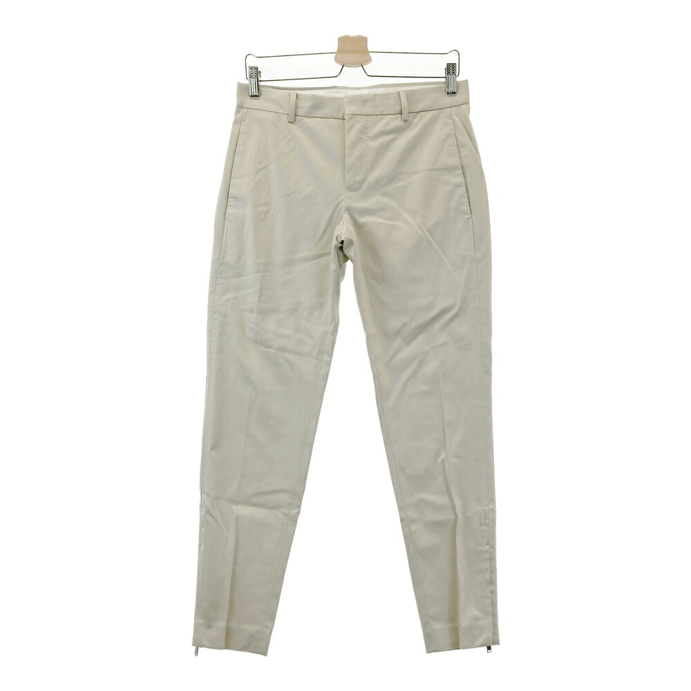 PT TORINO ピーティー トリノ EPSILON ストレッチパンツ 裾ジップ ベージュ系 44 【中古】メンズ