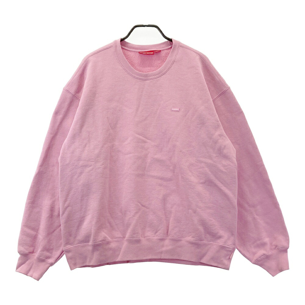 SUPREME シュプリーム 25FW Small Box Crewneck Pink  サクラ色系 XLarge 【中古】メンズ