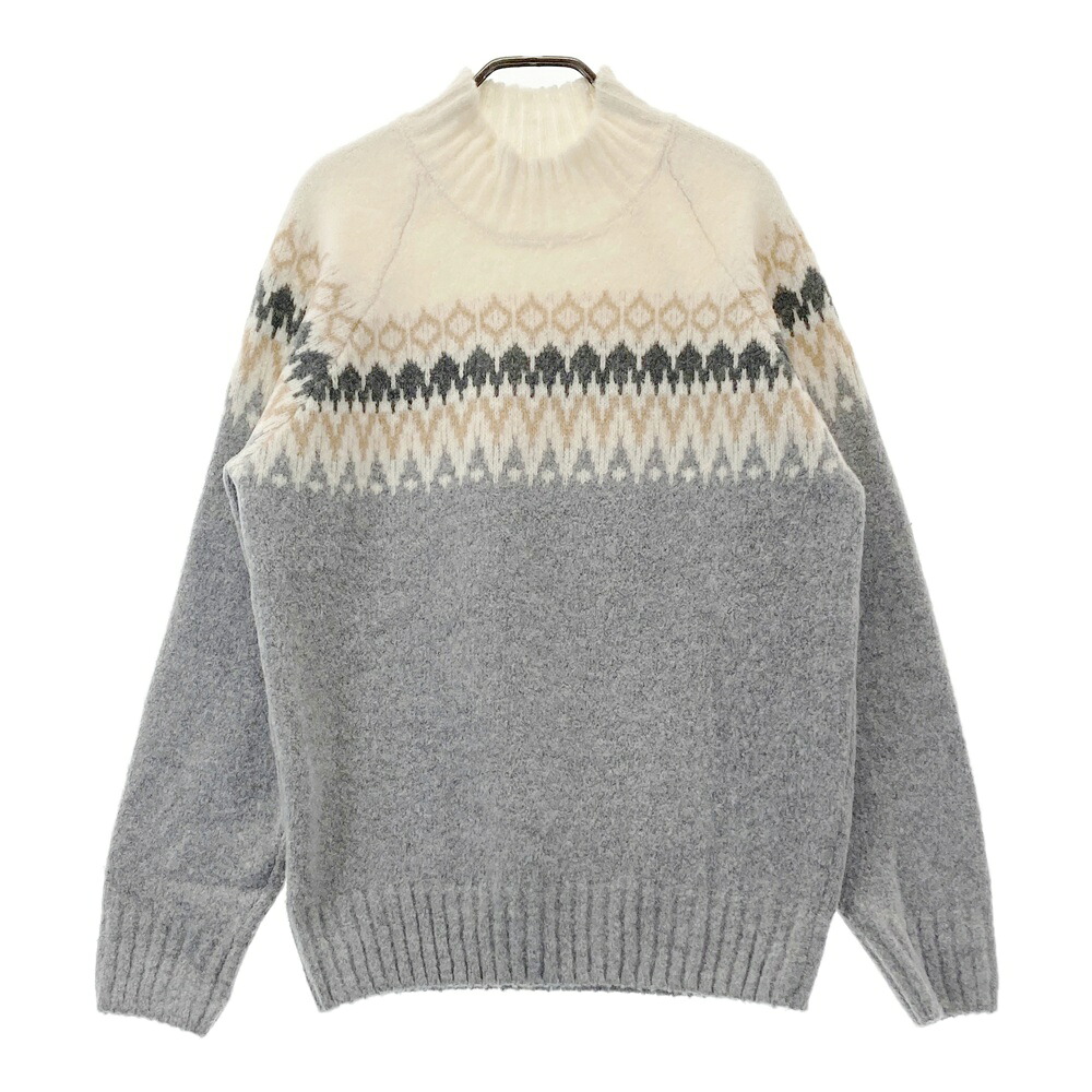 Gran Sasso グラン サッソ ニットセーター ホワイト系 50 【中古】メンズ｜中古ゴルフウェア通販STST 9,148円