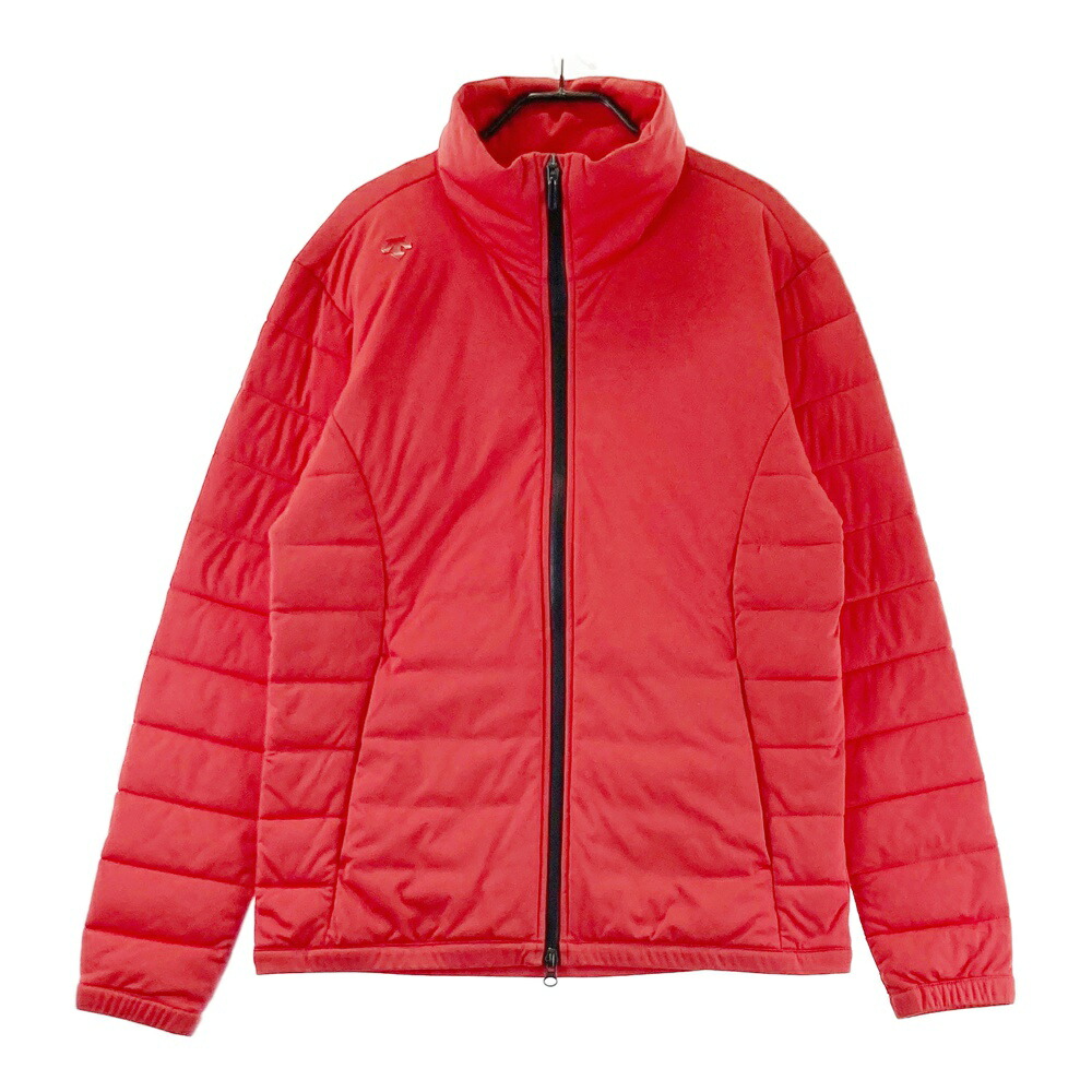 DESCENTE GOLF デサントゴルフ 中綿ジャケット レッド系 M 【中古】ゴルフウェア メンズ｜中古ゴルフウェア通販STST