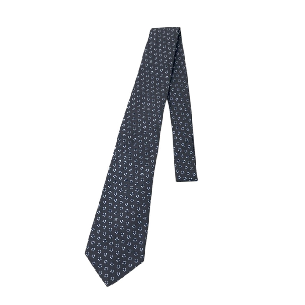 楽天市場】シャネル CHANEL ネクタイ 総柄 ココマーク ロゴ ブラック