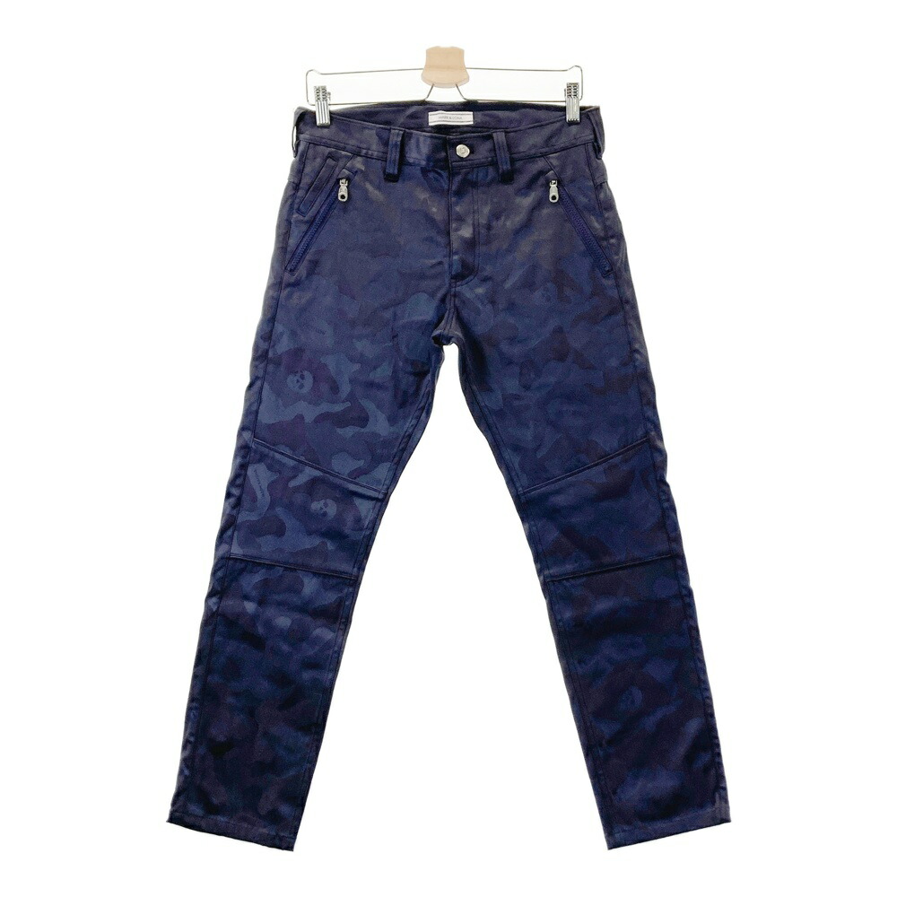 MARK&LONA マークアンドロナ パンツ カモフラ ネイビー系 M 【中古】ゴルフウェア メンズ