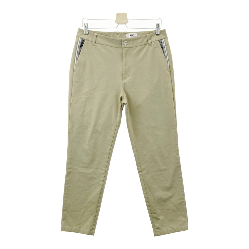 WAAC ワック ストレッチパンツ ベージュ系 2 【中古】ゴルフウェア メンズ