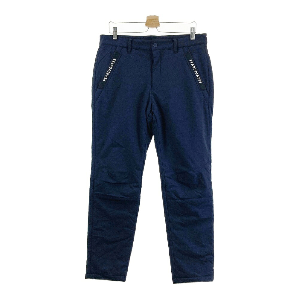 PEARLY GATES パーリーゲイツ 中綿パンツ ネイビー系 6 【中古】ゴルフウェア メンズ
