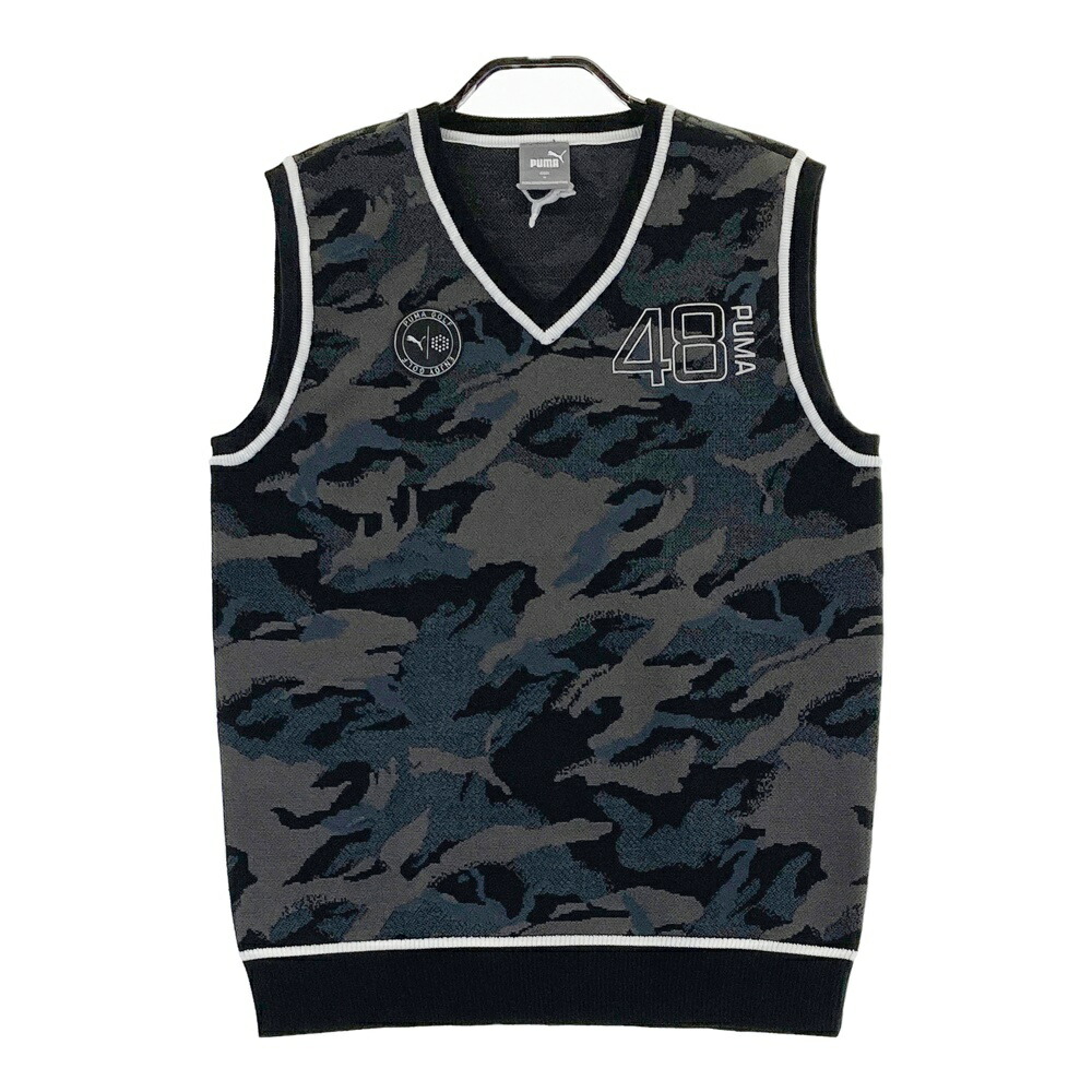 楽天市場】セール プーマゴルフ カモフラージュVネックニットベスト