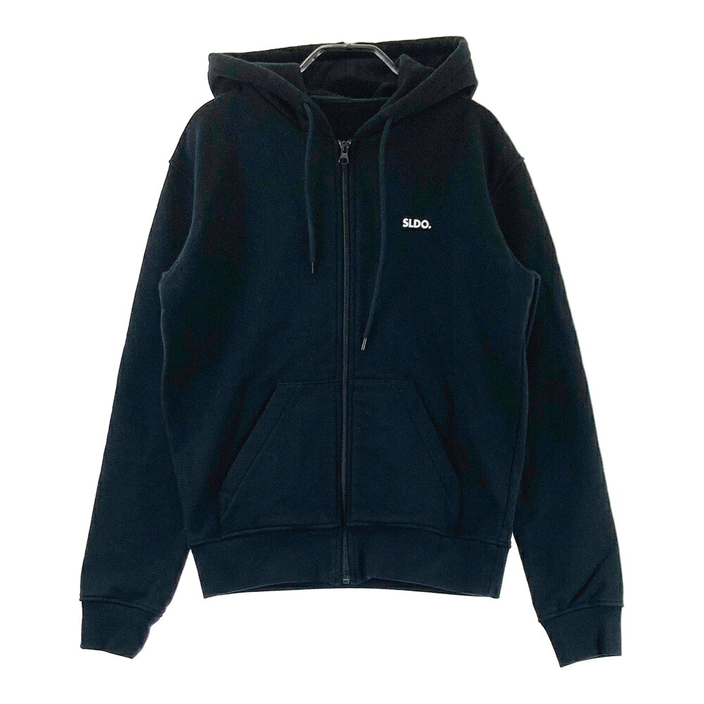 SLDO. エスルド 9607-43447/2024年模範例 流汗 ジップパーカー  黒いこと系 M 【中古】ゴルフお召しもの メンズ ウェア-メンズウェア