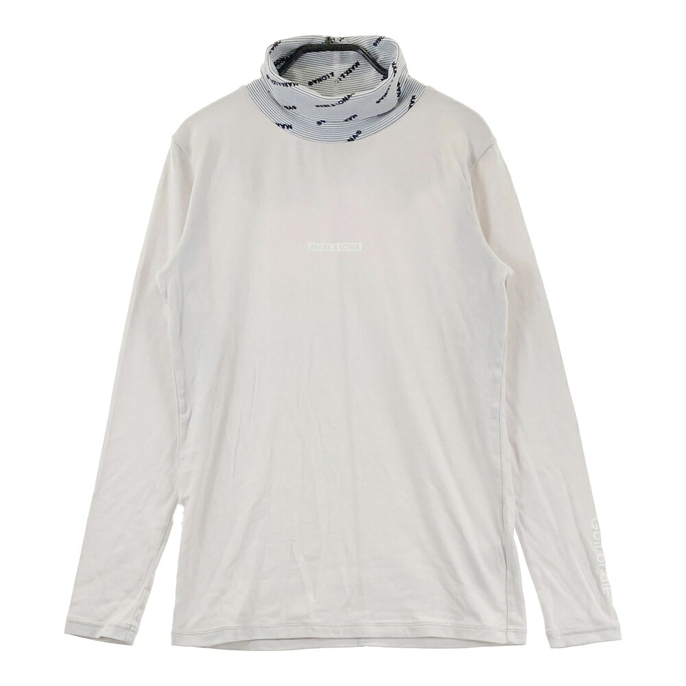 MARK&LONA マークアンドロナ タートルネック長袖起毛Tシャツ グレー系 46 【中古】ゴルフウェア メンズ