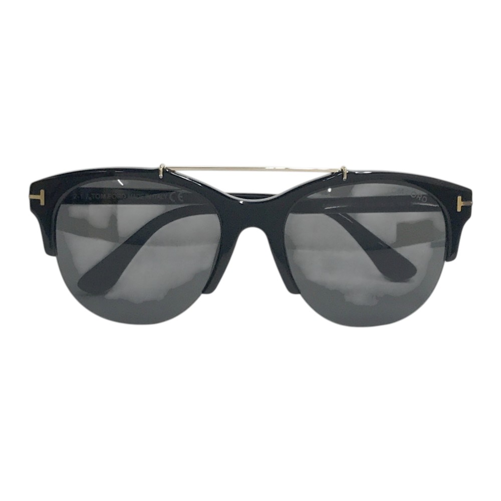 TOM FORD トムフォード TF517 サングラス Adrenne ブラック系 55□19 140 【中古】メンズ