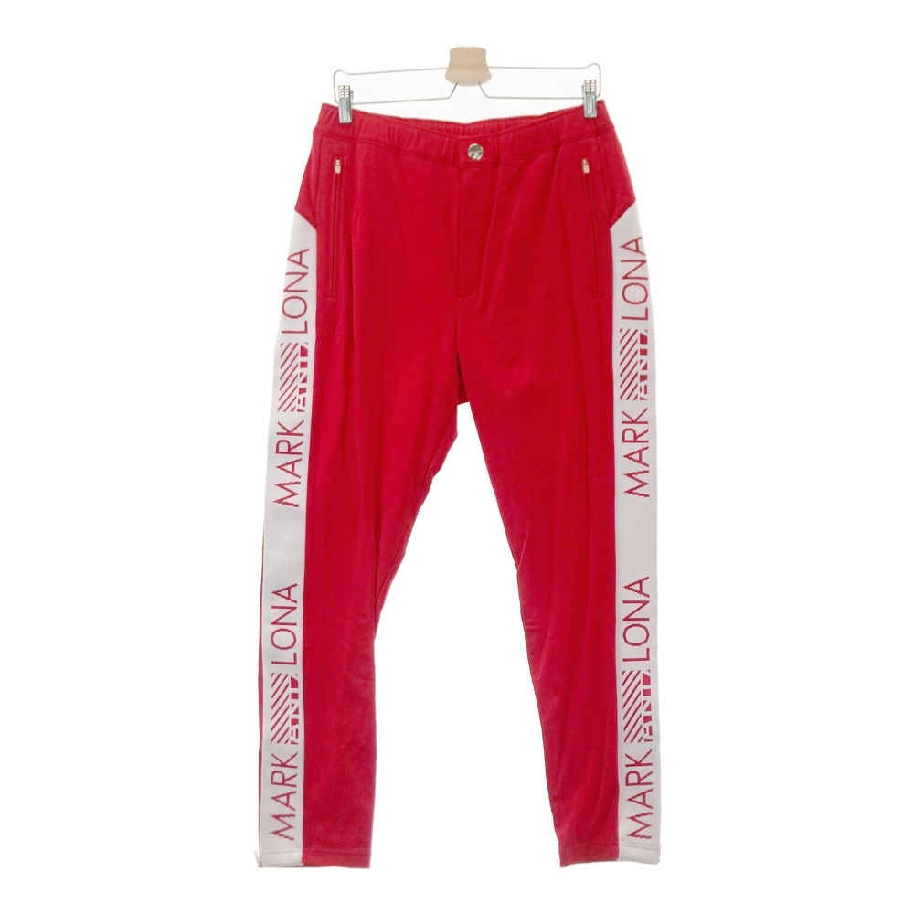 MARK&LONA マークアンドロナ 裏起毛 ストレッチ ロングパンツ レッド系 48 【中古】ゴルフウェア メンズ｜中古ゴルフウェア通販STST