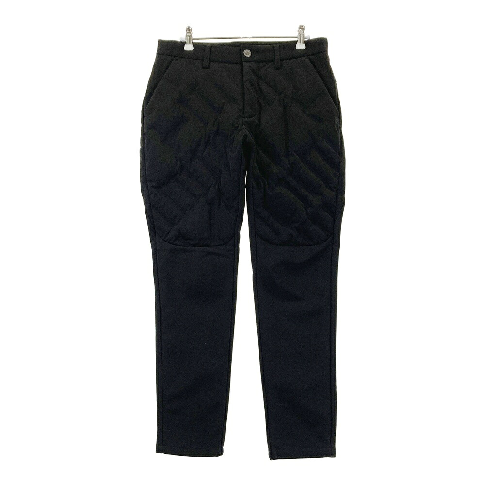 DESCENTE GOLF デサントゴルフ DGMUJD04A ダウンパンツ ブラック系 M 【中古】ゴルフウェア メンズ|中古ゴルフウェア通販STST