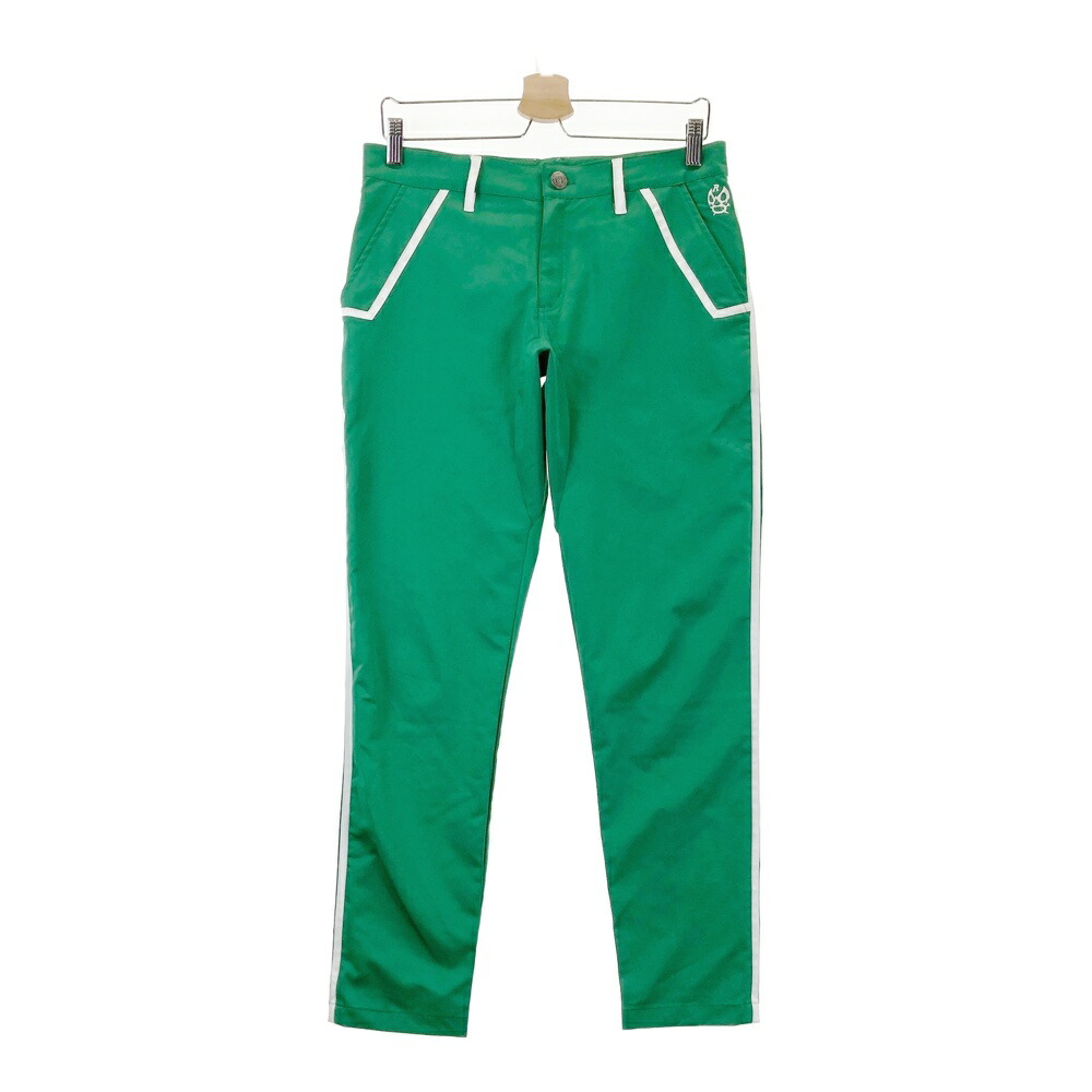 RUSSELUNO ラッセルノ ロングパンツ ルチャ グリーン系 4 【中古】ゴルフウェア メンズ｜中古ゴルフウェア通販STST