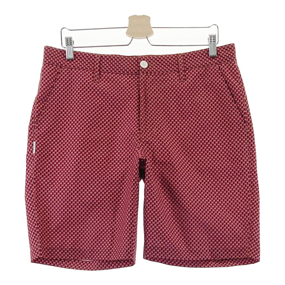 JACK BUNNY ジャックバニー ハーフパンツ ドット ブラウン系 6 【中古】ゴルフウェア メンズ
