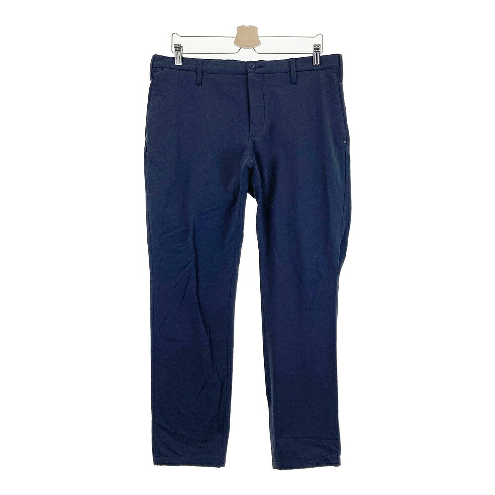 BRIEFING GOLF ブリーフィング 2023年モデル ウール混 ストレッチパンツ ネイビー系 XL 【中古】ゴルフウェア メンズ