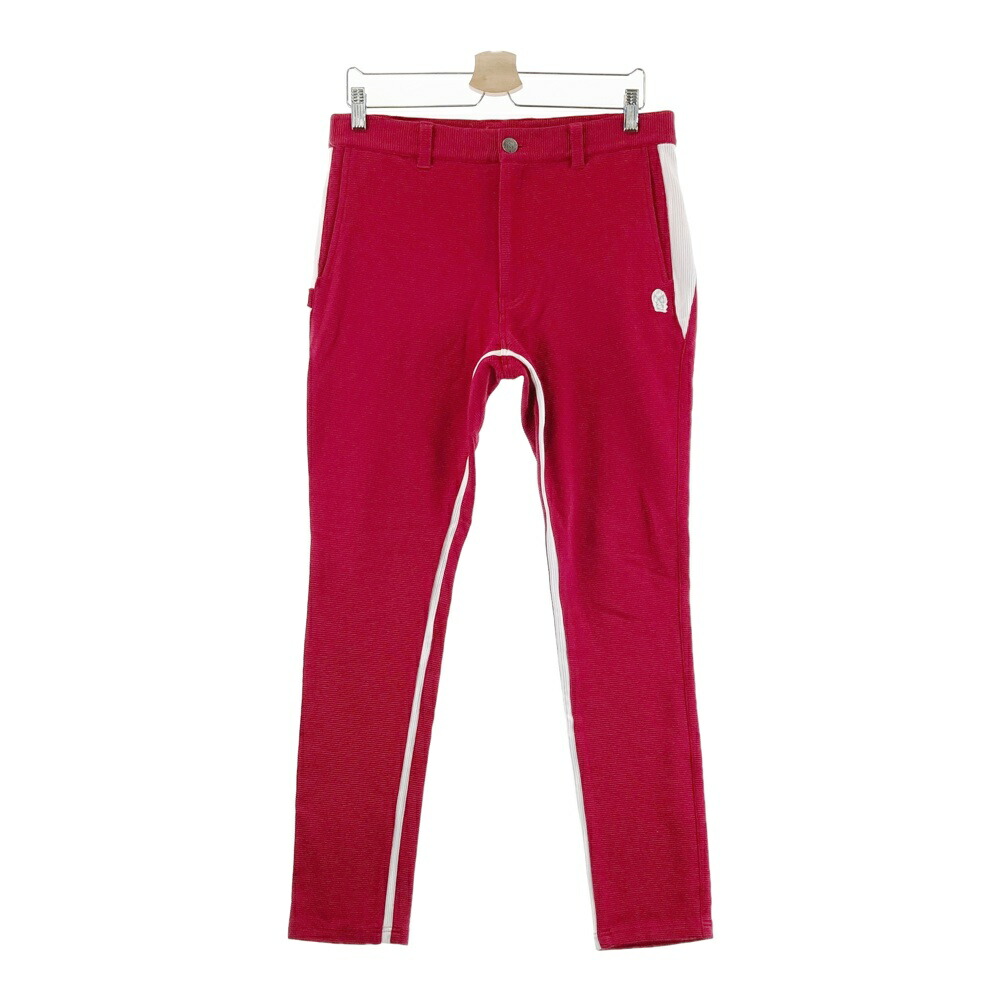 RUSSELUNO ラッセルノ ストレッチパンツ レッド系 5 【中古】ゴルフウェア メンズ