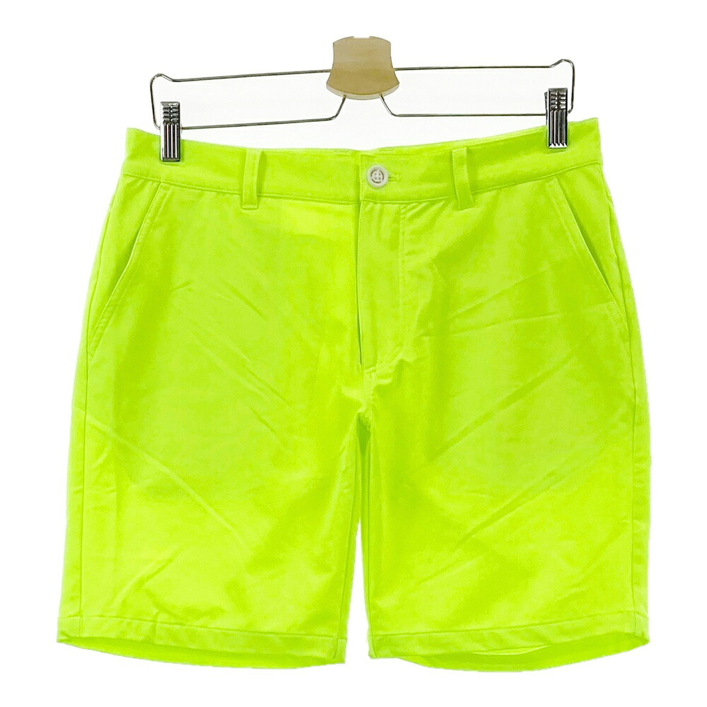 VIVA HEART ビバハート ストレッチ ハーフパンツ イエロー系 85 【中古】ゴルフウェア メンズ