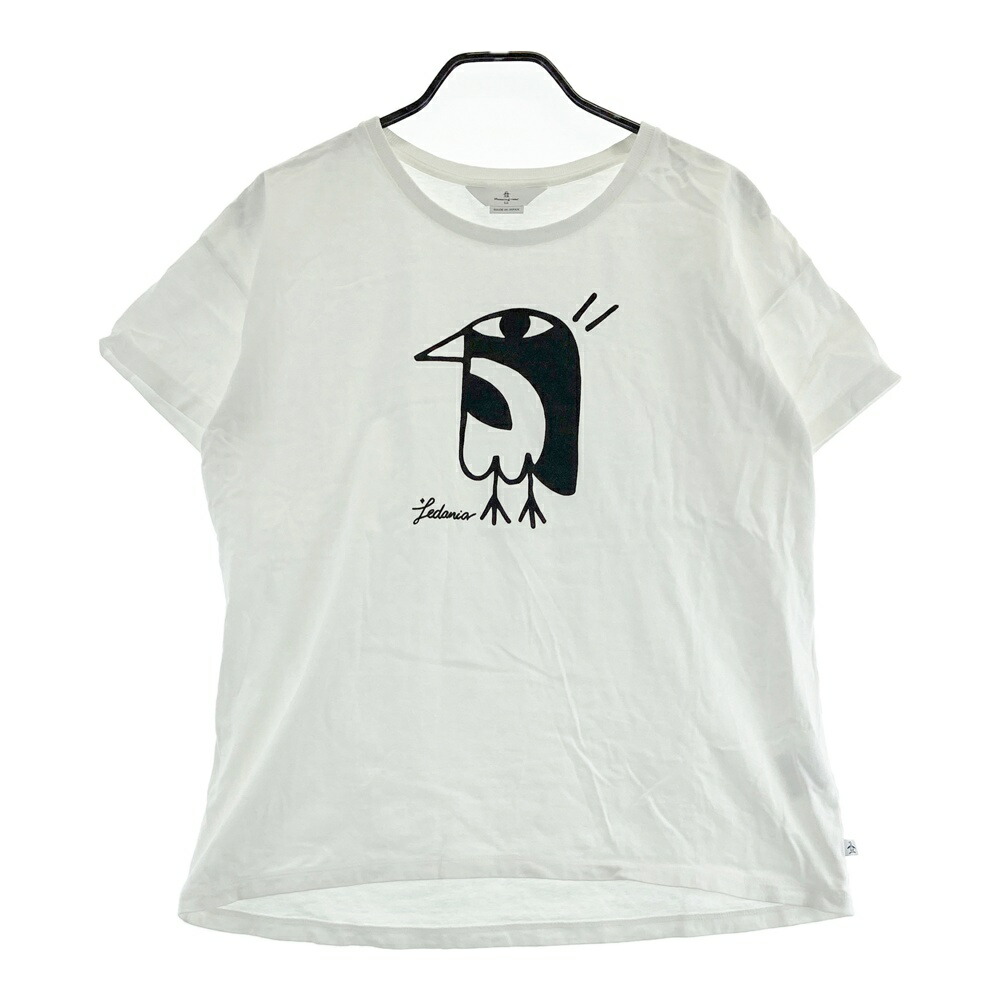 MUNSING WEAR マンシングウェア MGWRJC52 半袖Tシャツ ホワイト系 LL 【中古】ゴルフウェア メンズ