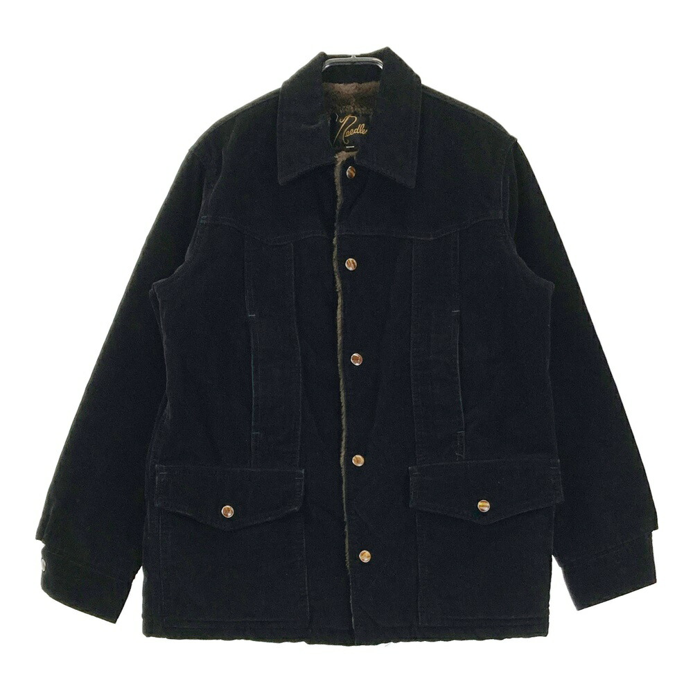 Needles ニードルス  コール天 中綿上衣  黒いこと系 XS 【中古】メンズ