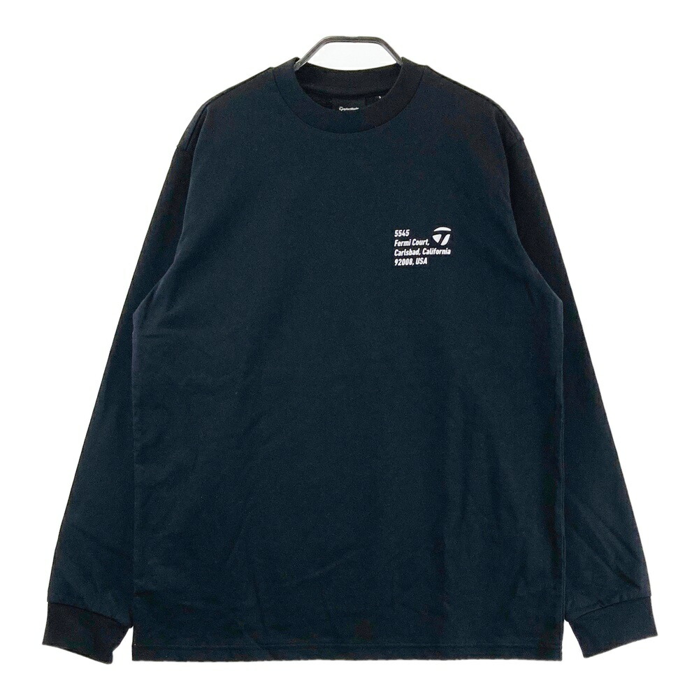 TAYLOR MADE テーラーメイド 2024年モデル 長袖Tシャツ ブラック系 S 【中古】ゴルフウェア メンズ 4,990円