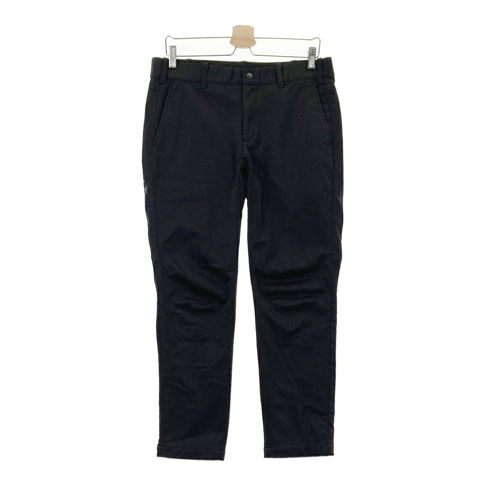 BEAMS GOLF ビームスゴルフ 裏起毛 ロングパンツ ブラック系 L 【中古】ゴルフウェア メンズ