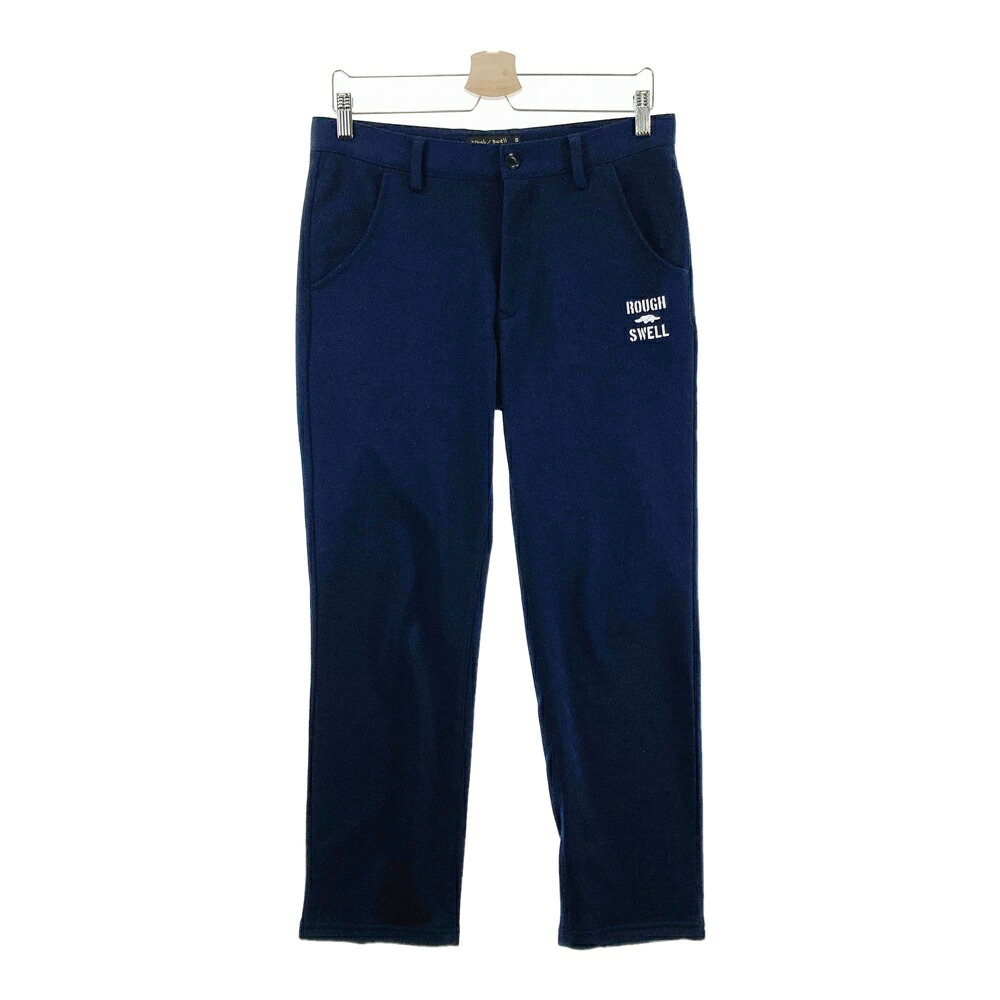 ROUGH&SWELL ラフアンドスウェル 2024年モデル ロングパンツ ネイビー系 S 【中古】ゴルフウェア メンズ