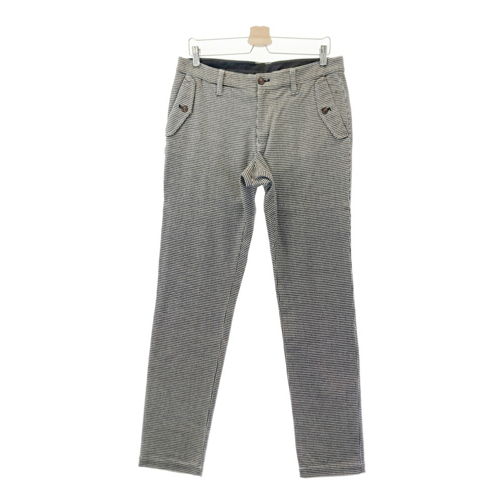 JACK BUNNY ジャックバニー ストレッチロングパンツ ブラック系 4 【中古】ゴルフウェア メンズ
