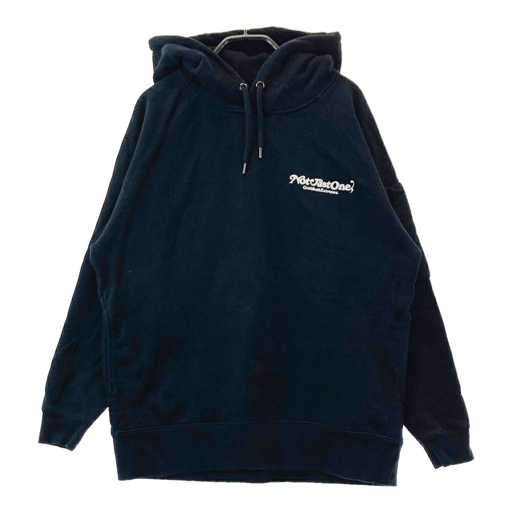 RUFFLOG ラフロッグ  スウェットパーカー  黒いこと系 S 【中古】ゴルフお召しもの メンズ ゴルフ-ウェア-ブルゾン