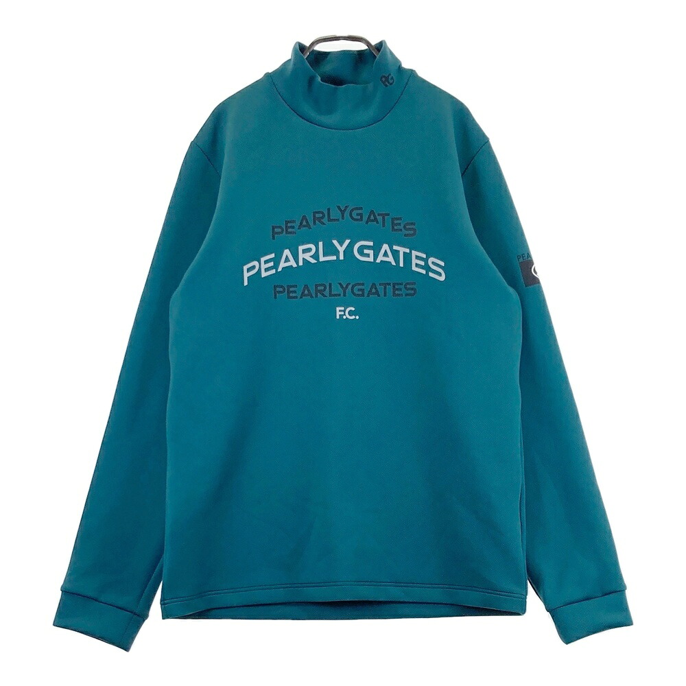 PEARLY GATES パーリーゲイツ 2024年モデル ハイネック 長袖Tシャツ グリーン系 6 【中古】ゴルフウェア メンズ｜中古ゴルフウェア通販STST