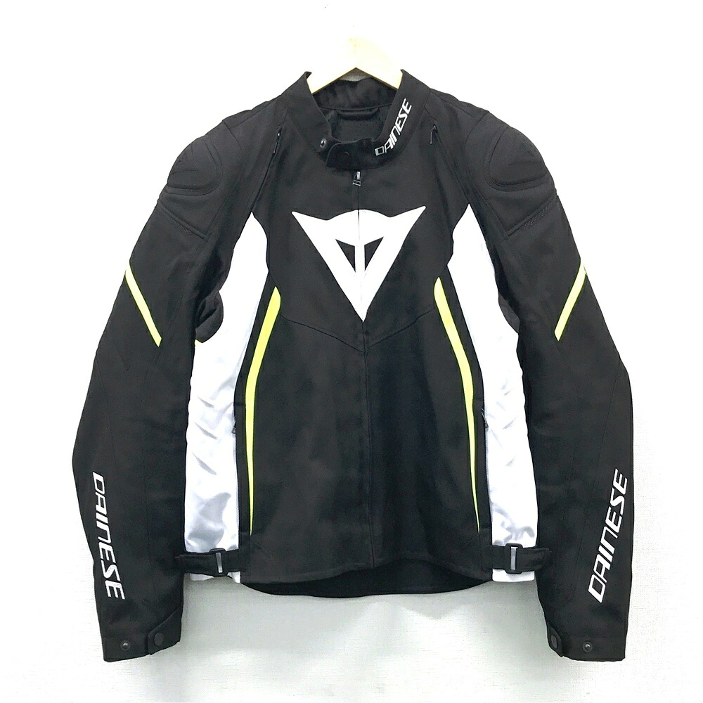 DAINESE ダイネーゼ AVRO D2 TEX ライディングジャケット ブラック系 52 【中古】バイクウェア メンズ 19,272円