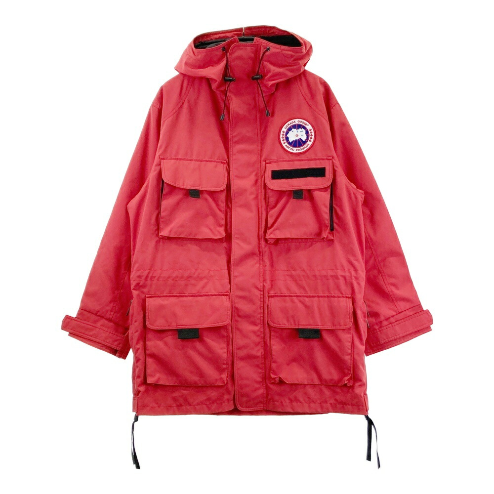 JUNYA WATANABE MAN ジュンヤワタナベマン WB-J402 HARBOUR JACKET マウンテンパーカ ×CANADA GOOSE レッド系 S/P 【中古】メンズ