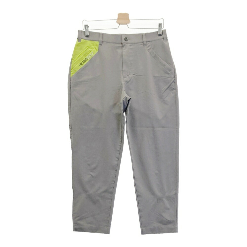 BEAMS GOLF ビームスゴルフ ロングパンツ グレー系 S 【中古】ゴルフウェア メンズ