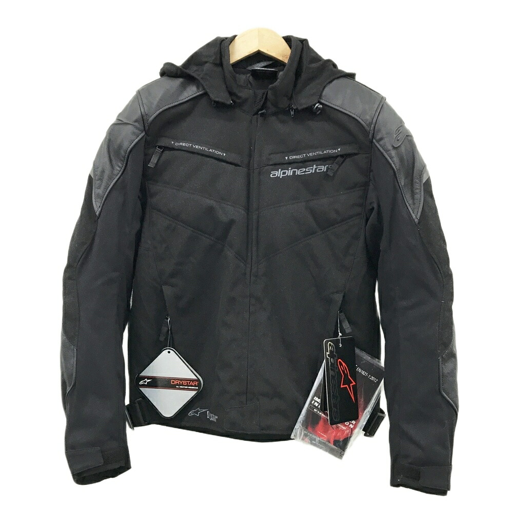 alpinestars アルパインスターズ ジャケット Meta Drystar ブラック系 S 【中古】バイクウェア メンズ