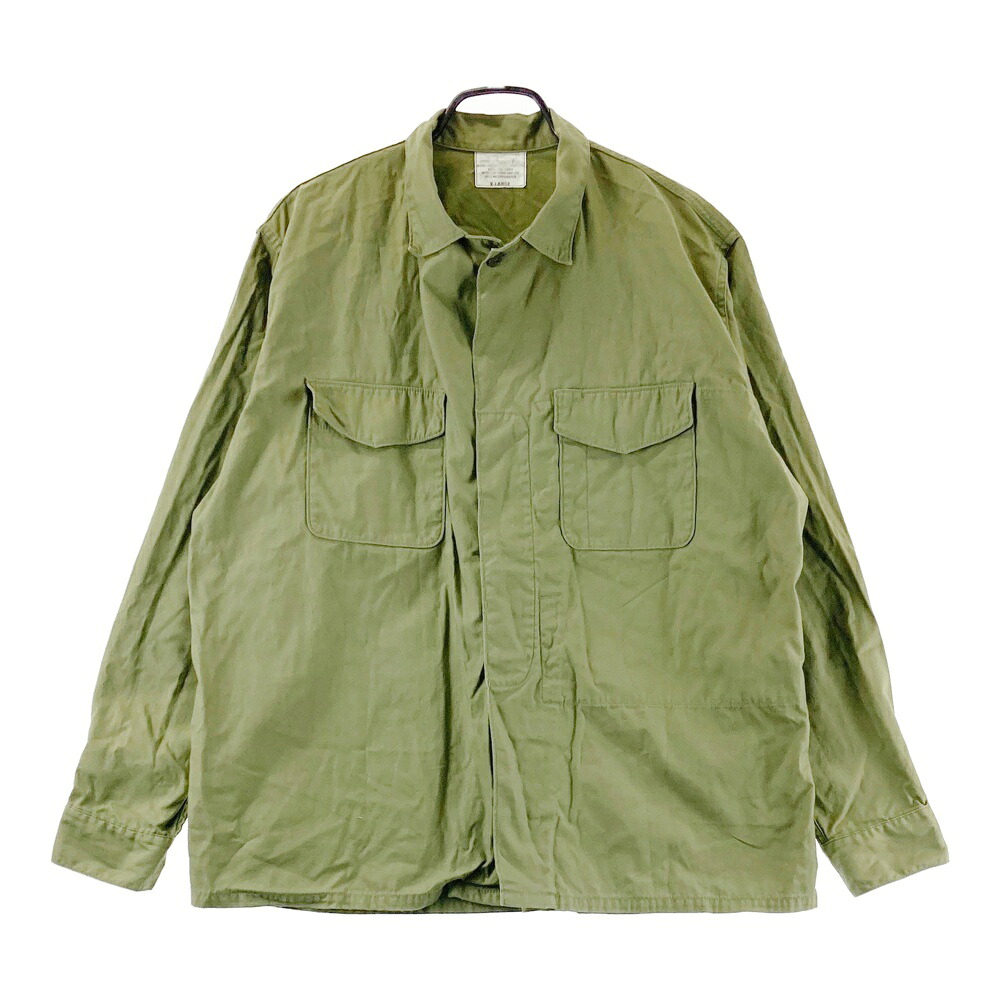 WORKERS ファティーグシャツ 長袖シャツ カーキ系 X-LARGE 【中古】メンズ