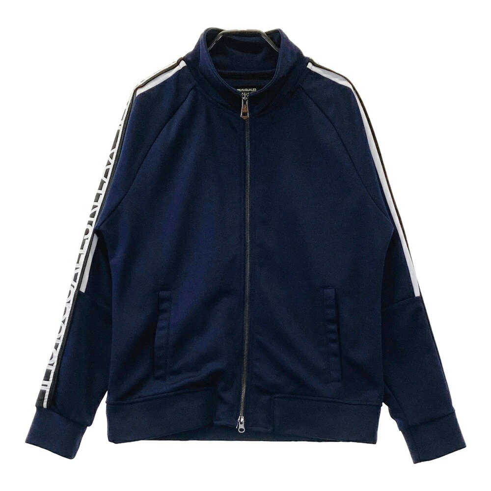 1piu1uguale3 ウノ ピゥ ウノ ウグァーレ トレ RELAX トラックジャケット サイドロゴ ネイビー系 S 【中古】メンズ