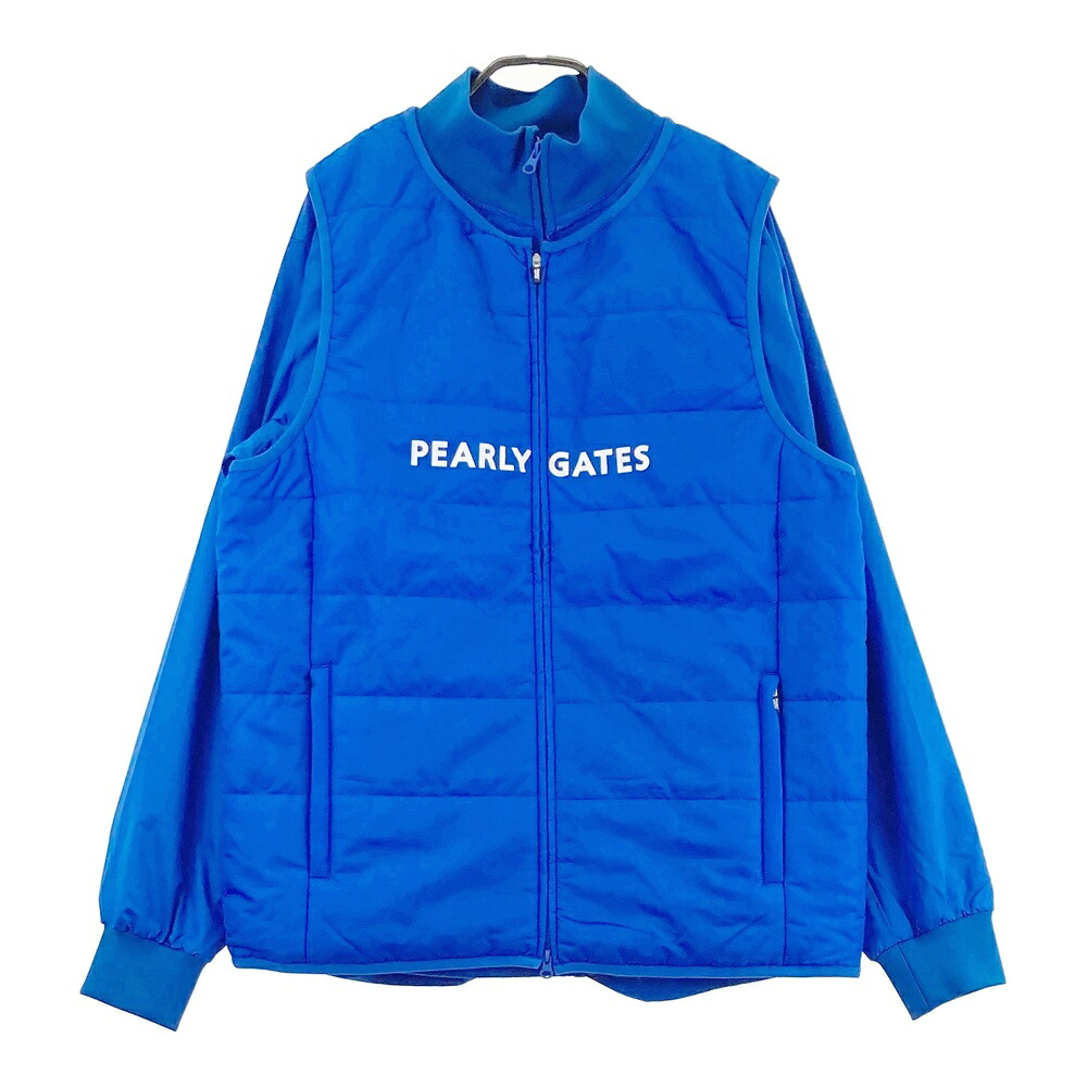 PEARLY GATES パーリーゲイツ 2025年モデル 蓄熱 中綿ツインブルゾン ブルー系 5 【中古】ゴルフウェア メンズ|中古ゴルフウェア通販STST