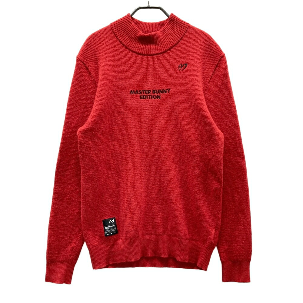 MASTER BUNNY EDITION マスターバニーエディション カシミヤ混 ニットセーター レッド系 5 【中古】ゴルフウェア メンズ|中古ゴルフウェア通販STST