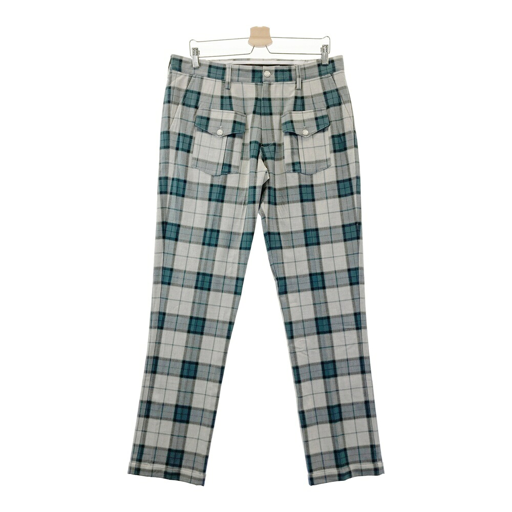 1PIU1UGUALE3 GOLF GRP134 パンツ チェック グレー系 6 【中古】ゴルフウェア メンズ｜中古ゴルフウェア通販STST