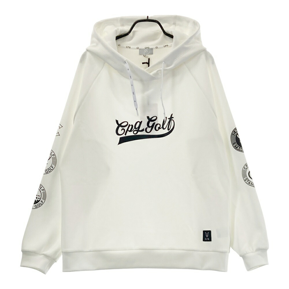 CPG GOLF シーピージーゴルフ 2109-24112 パーカー  白いこと系 4 【中古】ゴルフお召しもの メンズ スポーツ・アウトドア-メンズウェア